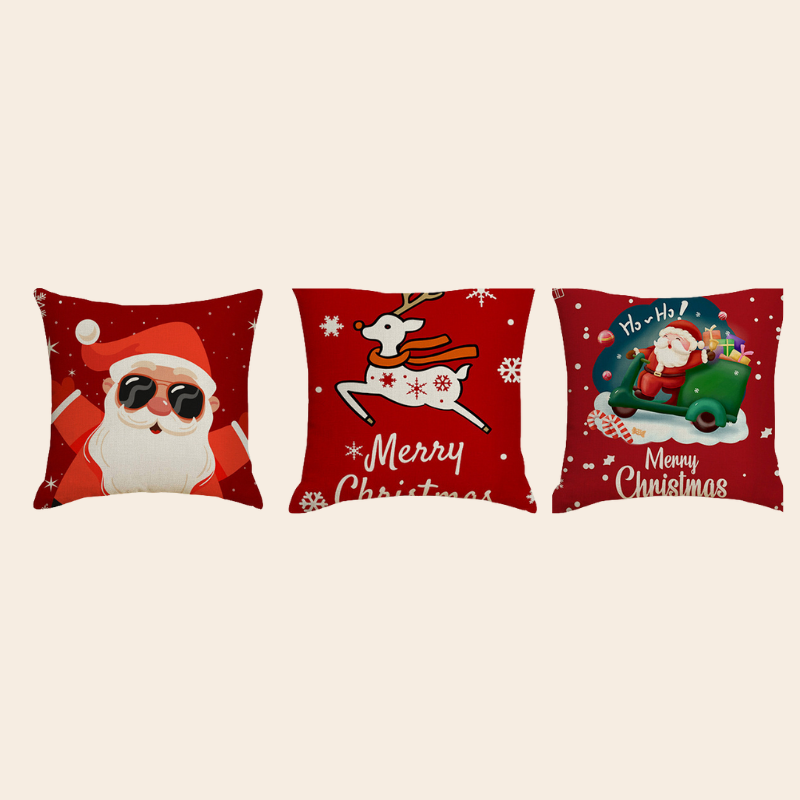 3 Almofadas Natalinas